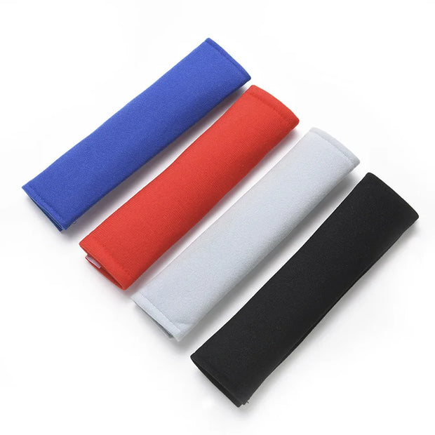 Universal Plush Seat Belt Cover – Adjustable Shoulder Pad for Kids & Adults